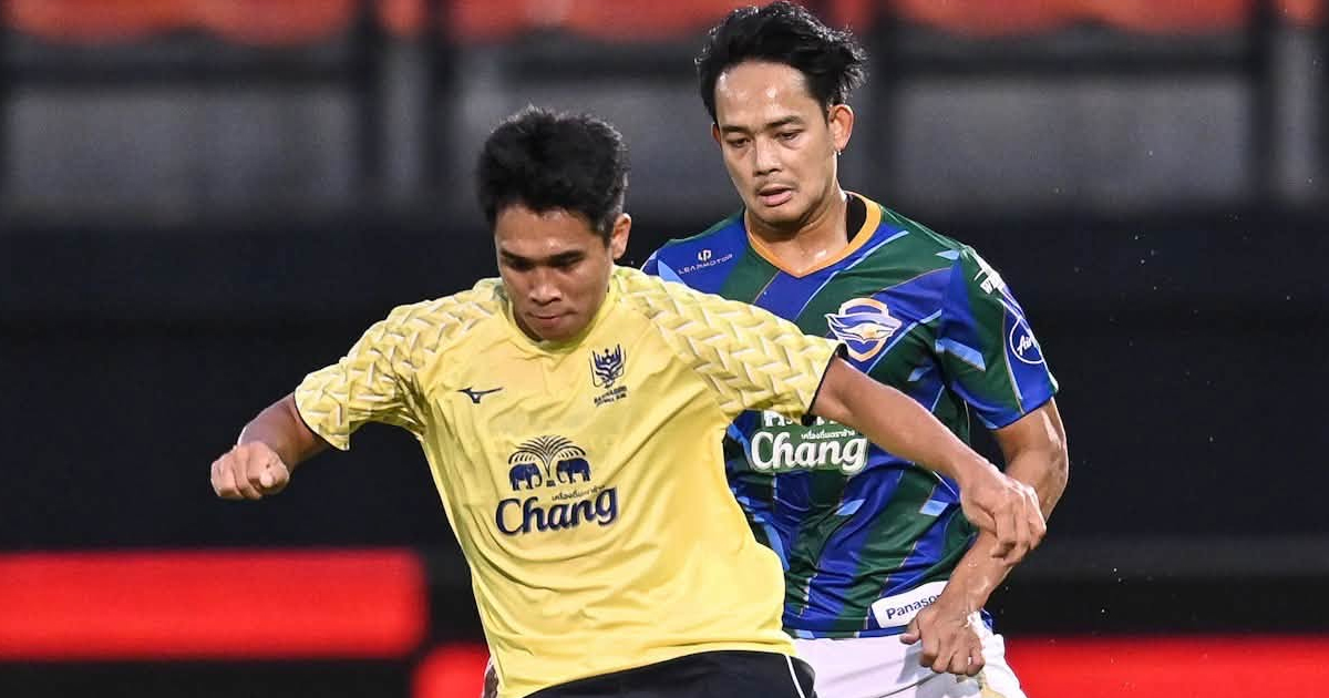 “ชลบุรี” ฟอร์มแกร่งบุกเฉือน “ราชบุรี” 1-0 อุ่นเครื่องปรีซีซั่นนัดที่ 8